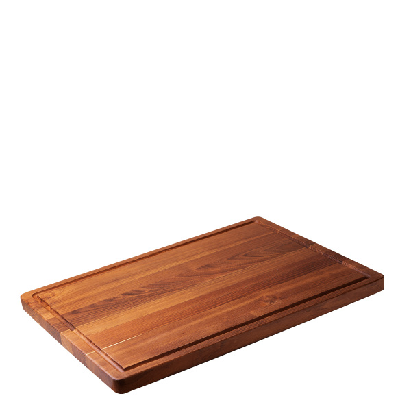 Deska do krojenia duża Teak 61 x 46 x 3 cm - GAYA Wooden