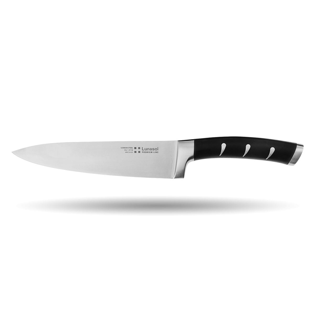 Zestaw noży w bloku z ostrzałką 7 el. - Flow Kitchen