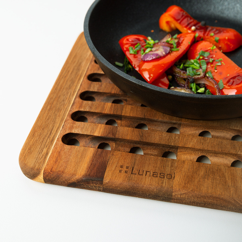 Podkładka Agát 20 x 20 cm - FLOW Wooden