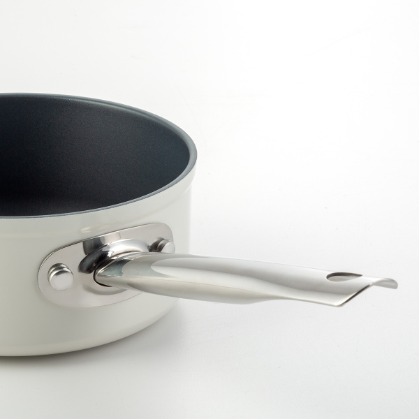 Rondel z powłoką tytanową kremowy Ø 16 cm - Saturn Terra Lunasol