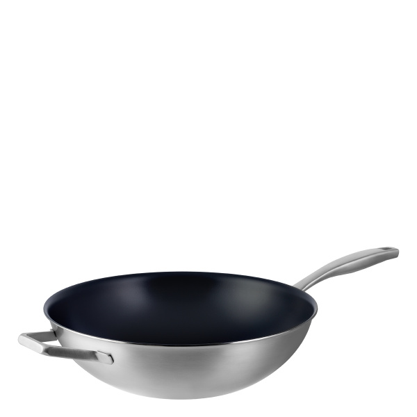 Wok ze szklaną pokrywką ø 30 cm | Sirius Terra