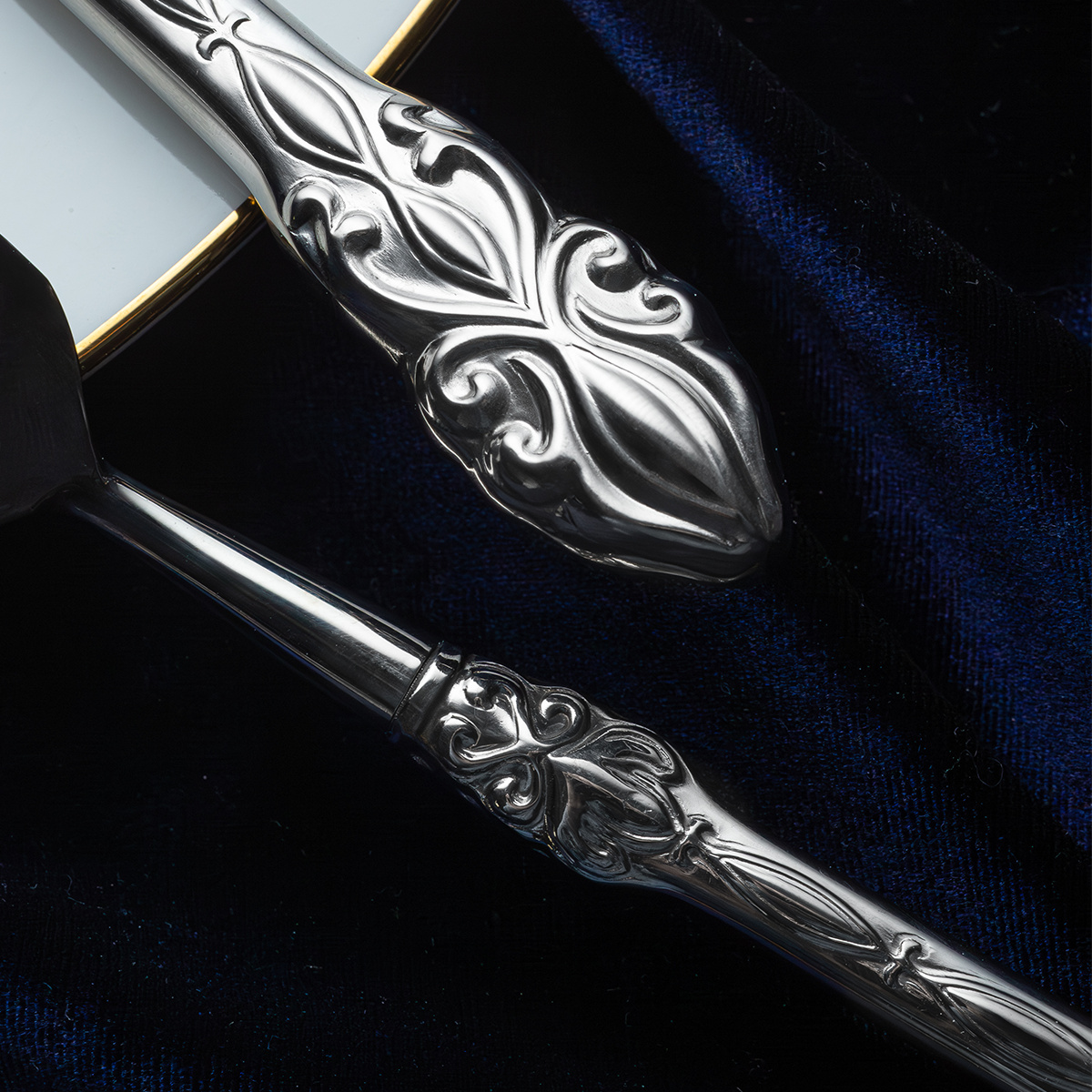 Zestaw sztućców 30 szt. Neuschwanstein | Sola Platinum