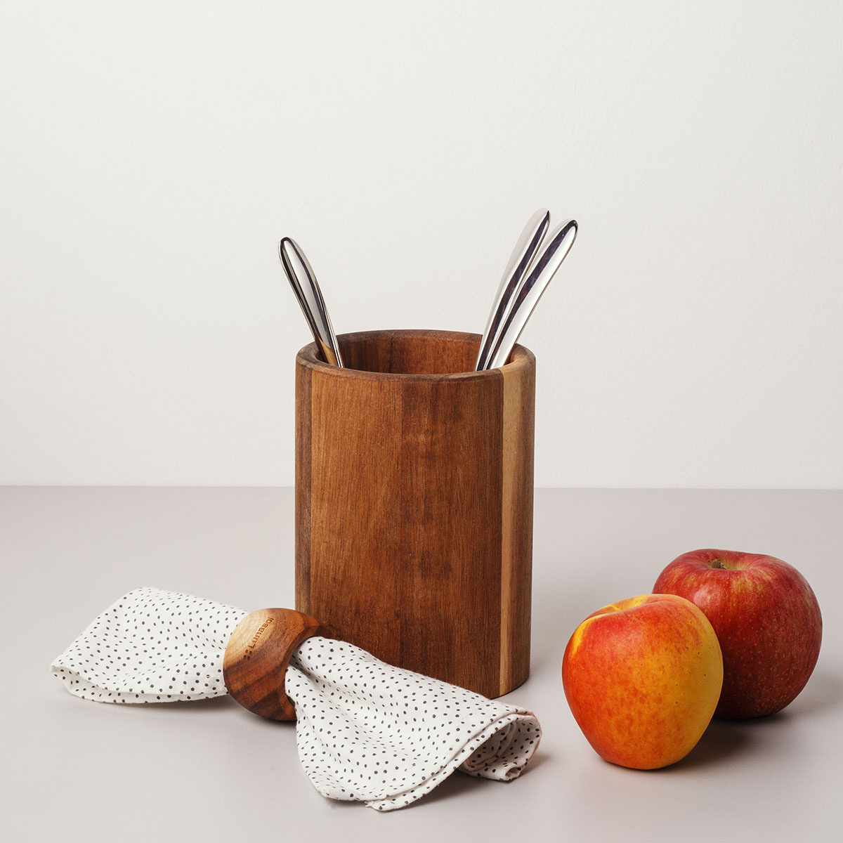 Stojak na przybory kuchenne Agát 17,8 cm × 12,7 cm – FLOW Wooden