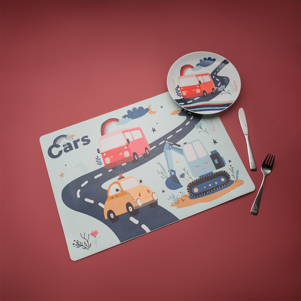 Podkładka dziecięca Cars 45 × 32 cm – KIDS WORLD