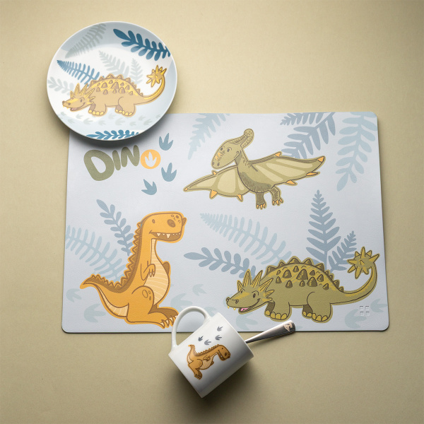 Podkładka dziecięca Dino 45 × 32 cm – KIDS WORLD