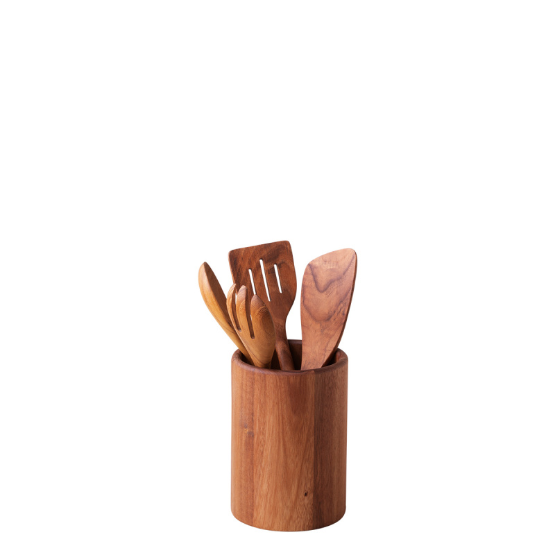 Stojak na przybory kuchenne Agát 17,8 cm × 12,7 cm – FLOW Wooden