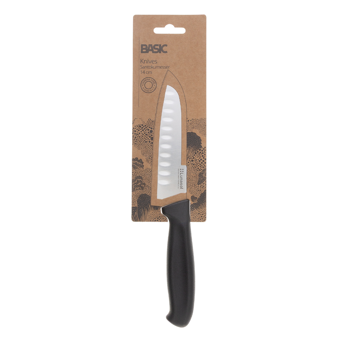 Nóż Santoku 14 cm | Basic Lunasol