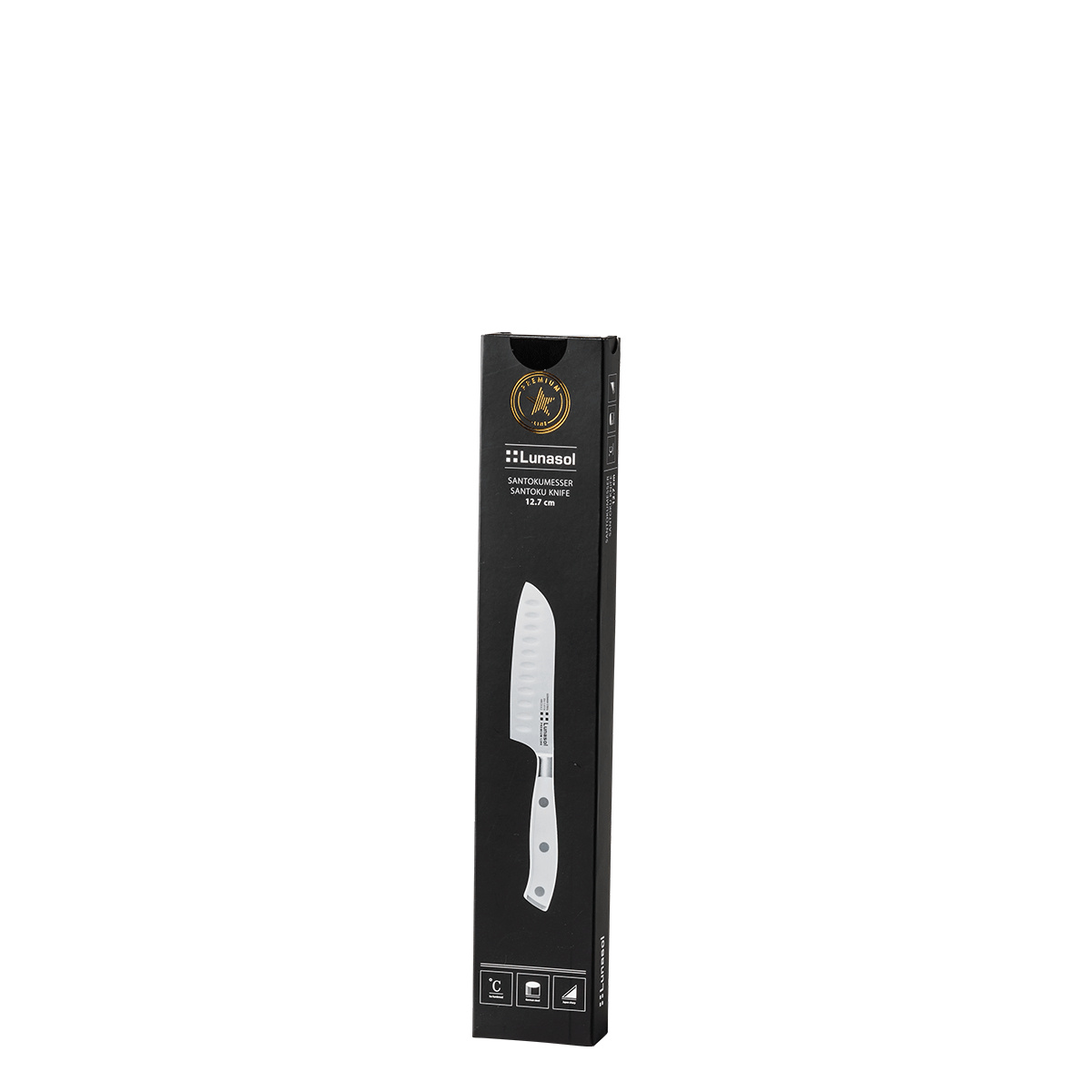 Nóż santoku mały 12,8 cm - Premium