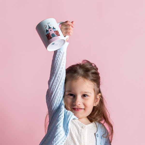 Dziecięcy zestaw porcelanowy Princess 3 szt. – KIDS WORLD
