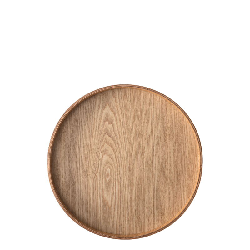 Taca okrągła Ø 30 cm, wys.: 3.5 cm – Elements Wood jesion