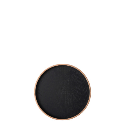 Taca okrągła Ø 22 cm, wys.: 3.5 cm – Elements Wood Wengue