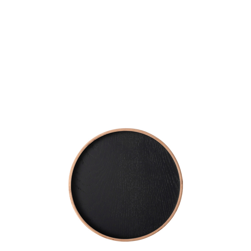 Taca okrągła Ø 22 cm, wys.: 3.5 cm – Elements Wood Wengue