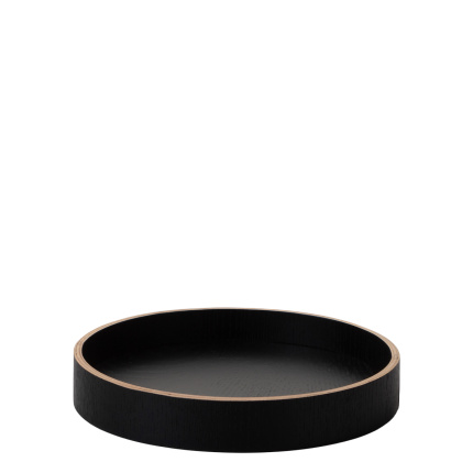 Taca okrągła Ø 22 cm, wys.: 3.5 cm – Elements Wood Wengue