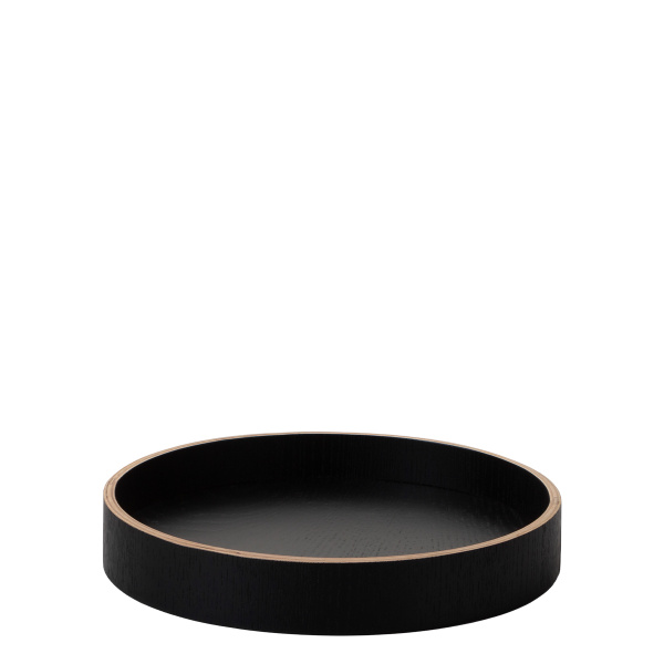 Taca okrągła Ø 22 cm, wys.: 3.5 cm – Elements Wood Wengue