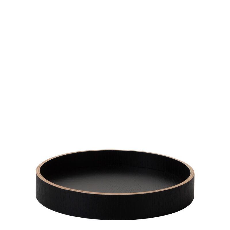 Taca okrągła Ø 22 cm, wys.: 3.5 cm – Elements Wood Wengue