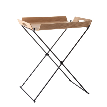Czarny stojak 55 x 40 x 48 cm – Elements Wood