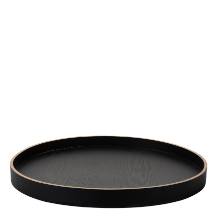 Taca okrągła Ø 40 cm, wys.: 3.5 cm – Elements Wood Wengue