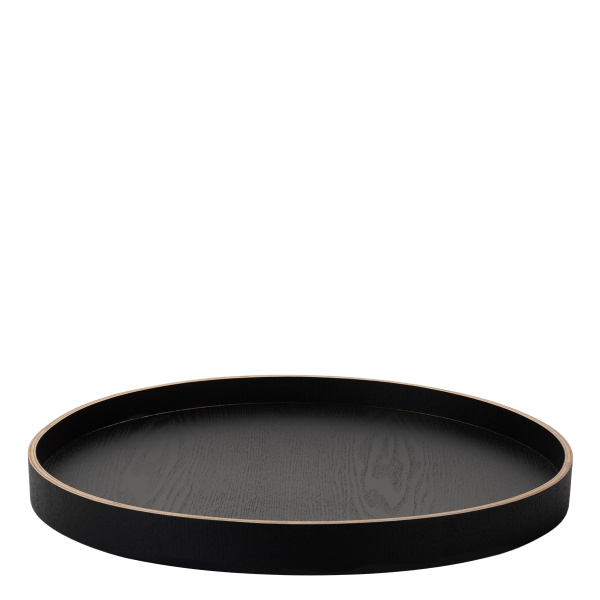 Taca okrągła Ø 40 cm, wys.: 3.5 cm – Elements Wood Wengue