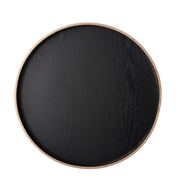 Taca okrągła Ø 40 cm, wys.: 3.5 cm – Elements Wood Wengue