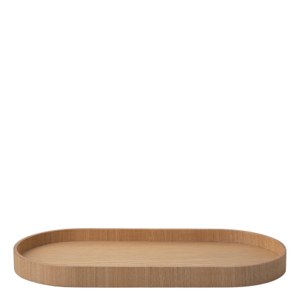 Taca owalna 40 x 20 x 3 cm – Elements Wood jesion