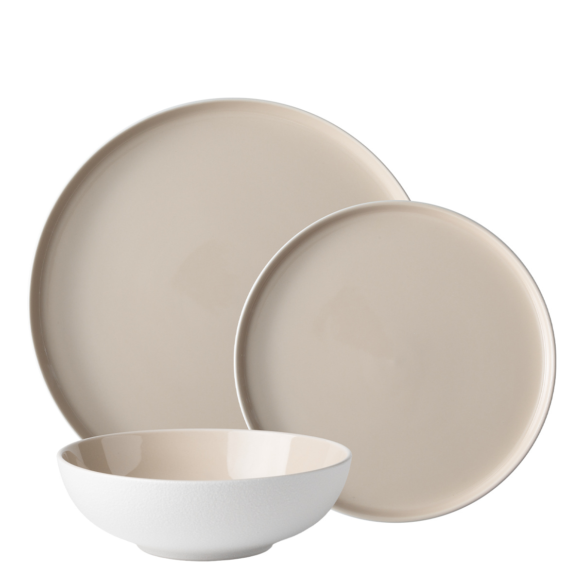 Zestaw talerzy 12 szt. — Fine Dining Ash