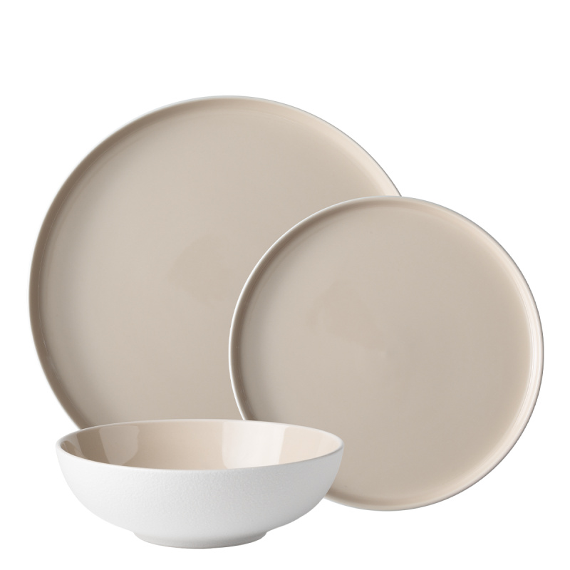 Zestaw talerzy 12 szt. — Fine Dining Ash