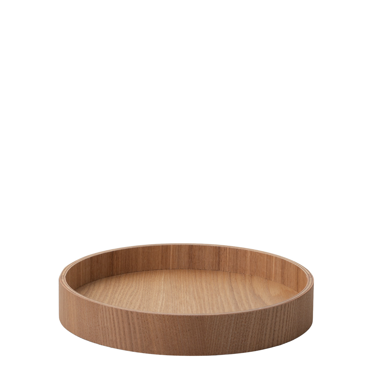 Taca okrągła Ø 22 cm, wys.: 3.5 cm – Elements Wood jesion