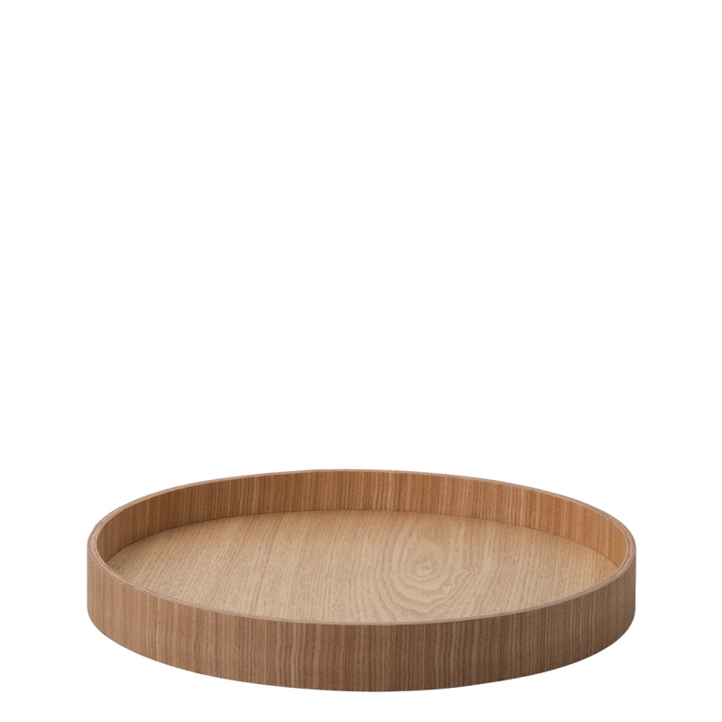 Taca okrągła Ø 30 cm, wys.: 3.5 cm – Elements Wood jesion