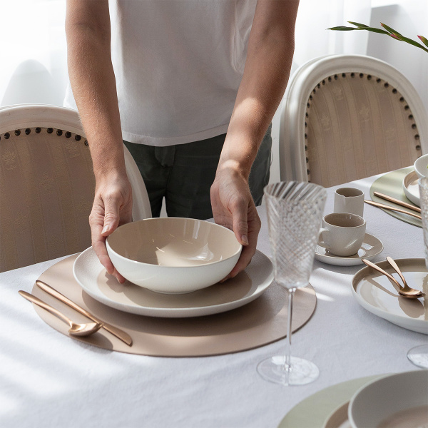 Zestaw talerzy 12 szt. — Fine Dining Ash