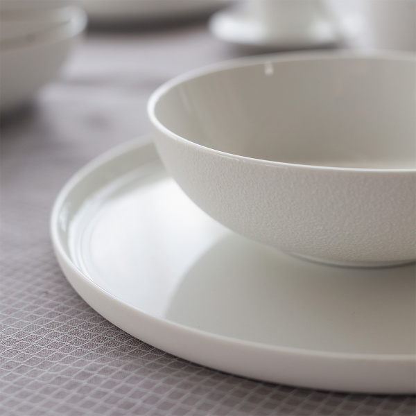 Zestaw talerzy 12 szt. — Fine Dining White