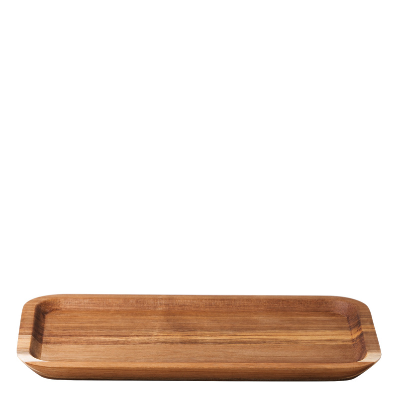 Taca prostokątna duża Akacja 30 x 17,5 cm - FLOW Wooden