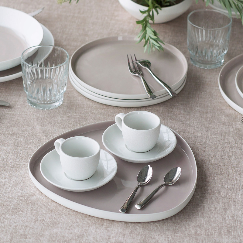 Filiżanka do mokki 90 ml — Fine Dining White Frosty