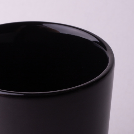Filiżanka bez ucha czarna 300 ml - Flow