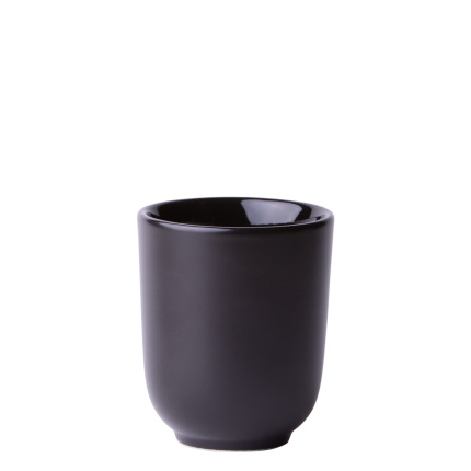 Filiżanka bez ucha czarna 220 ml - Flow