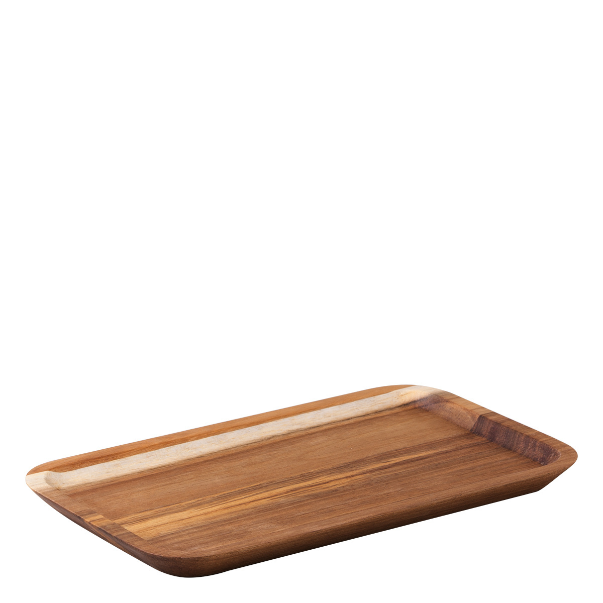 Taca prostokątna duża Akacja 30 x 17,5 cm - FLOW Wooden