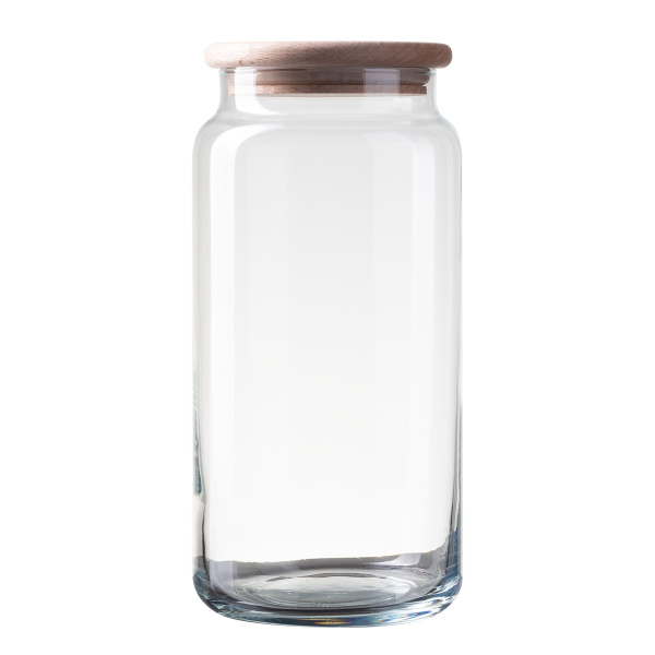 Szklany pojemnik z pokrywką 1,3 l | Basic Kitchen Lunasol