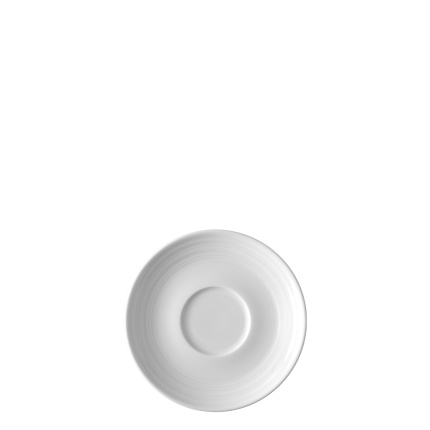 Spodek kawowy z rantem Deco 14,5 cm zestaw 6 szt. – UNIVERS biały