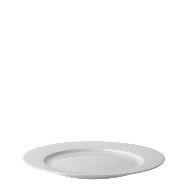 Talerz płytki z rantem Deco 27 cm zestaw 6 szt. – UNIVERS biały