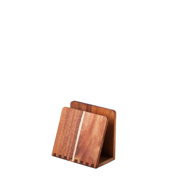 Stojak na serwetki Agát 15,2 x 8,9 cm - FLOW Wooden