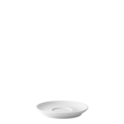 Spodek kawowy z rantem Deco 14,5 cm zestaw 6 szt. – UNIVERS biały