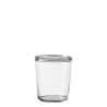 Szklanka Tumbler z trzema paskami w kolorze platynowym 440 ml — 21st Century Glas