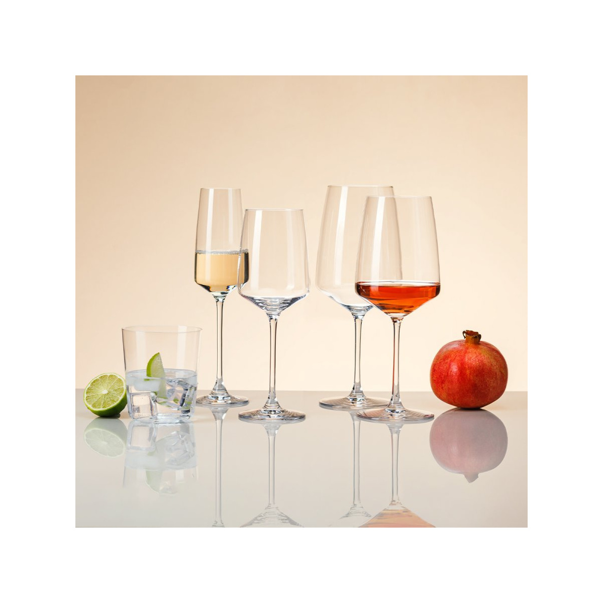 Szklanki Tumbler 440 ml 4 szt. - 21st Glas Lunasol