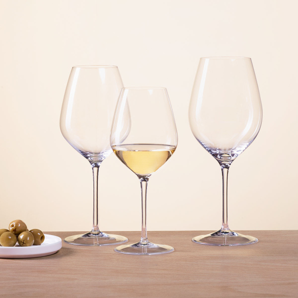 Kieliszki do czerwonego wina 570 ml zestaw 6 szt. - Optima Glas Lunasol