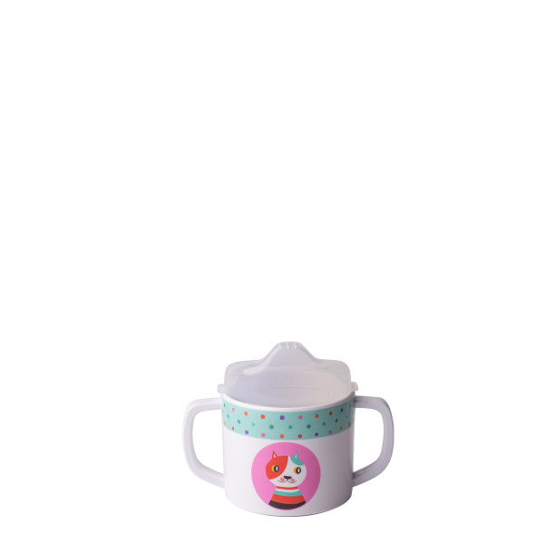 Dziecięcy zestaw melaminowy 3 el. – Kids WORLD Animals