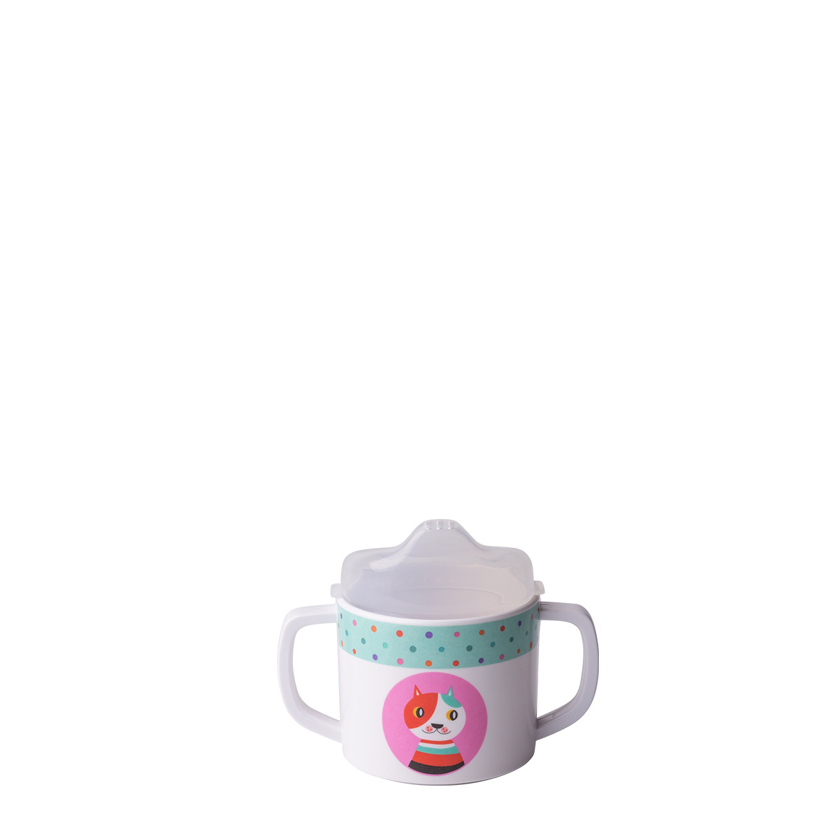 Dziecięcy zestaw melaminowy 3 el. – Kids WORLD Animals