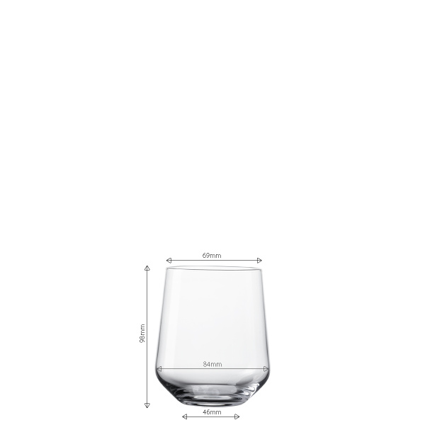 Szklanki Tumbler 350 ml zestaw 4 szt. - Century Glas Lunasol META Glass