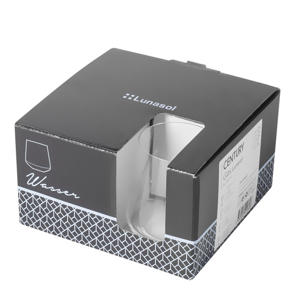 Szklanki Tumbler 350 ml zestaw 4 szt. - Century Glas Lunasol META Glass