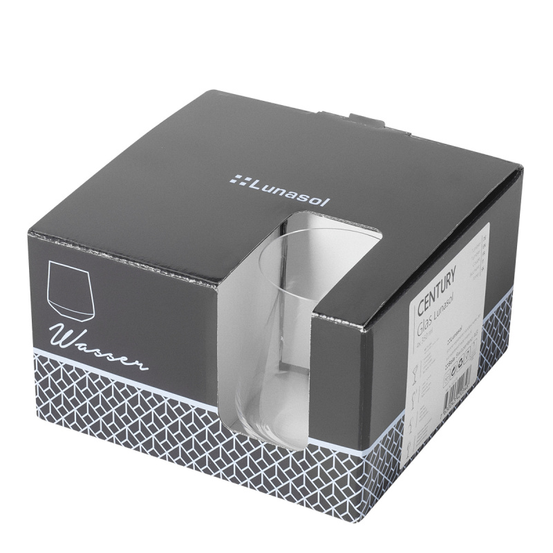 Szklanki Tumbler 350 ml zestaw 4 szt. - Century Glas Lunasol META Glass