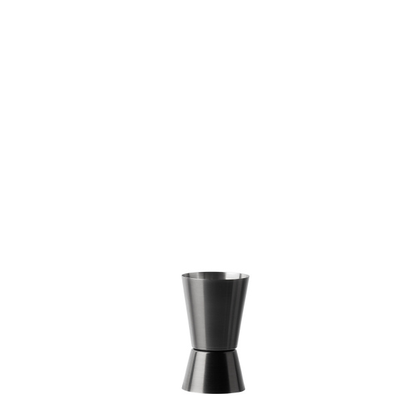 Miarka barmańska czarna matowa 2 i 4 cl – Basic Bar