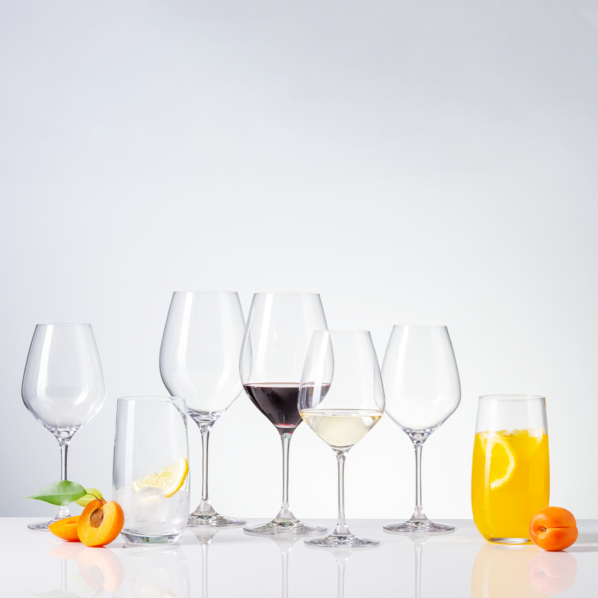 Zestaw startowy szklanek do domu 18 szt. – Optima Glas Lunasol